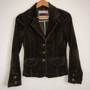 Cappuccini Jeans brown slim fit corduroy jacket